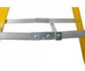 Werner Abru 717 Series Fibreglass Platform Stepladder Trade 4 Tread 7170418