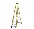 Werner Abru 717 Series Fibreglass Platform Stepladder Trade 3 Tread 7170318